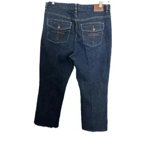 Lauren by Ralph Lauren Denim - Lauren Ralph Lauren Jeans Classic Bootcut Western Jeans Blue Women's Size 16
